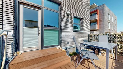 Haus NordSüd - Holiday home for 7 people close to the beach - central, dog-friendly,