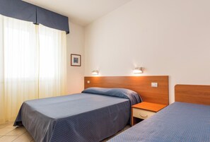 1 bedroom, travel crib, free WiFi