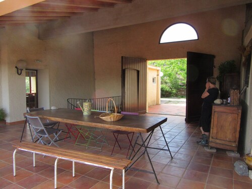 Gîte du domaine de valcros, catalan farmhouse 300m from the beach