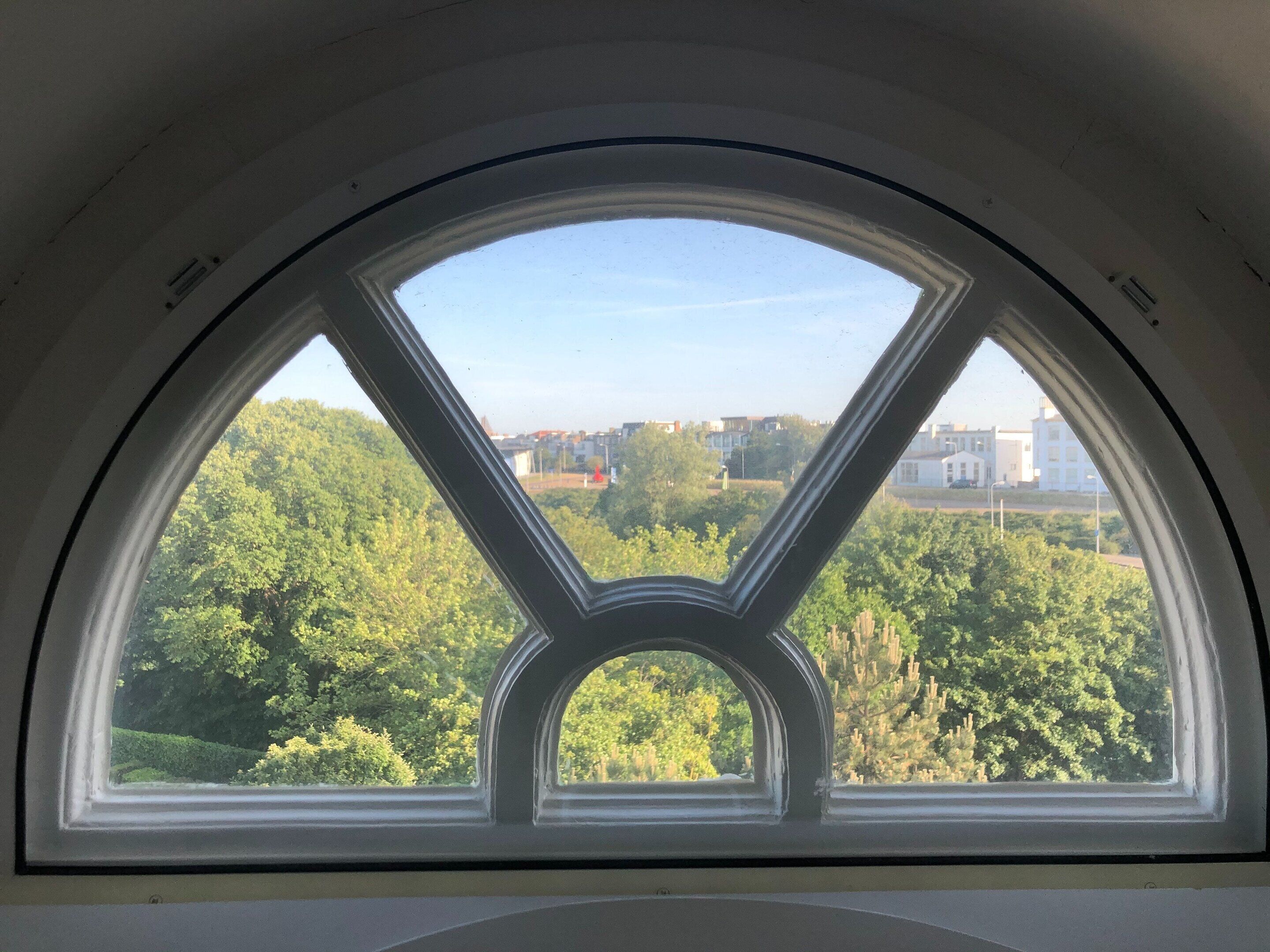 Uitzicht vanuit accommodatie