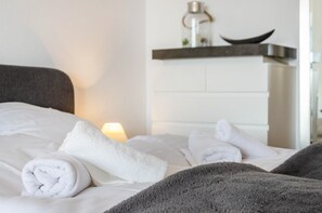 1 Schlafzimmer, Bügeleisen/Bügelbrett, kostenloses WLAN, Bettwäsche