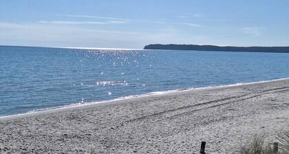 Appartement de vacances 'Ostseeblick' avec vue sur la mer, terrasse commune et Wi-Fi