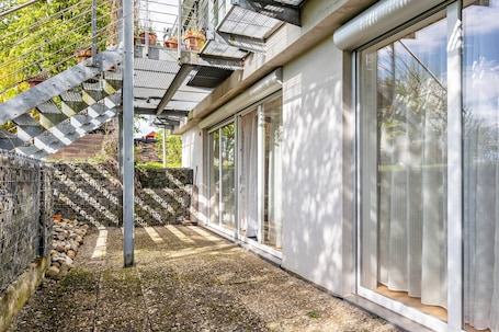 Exterior detail. Studio 'Jagst' with Shared Terrace and Wi-Fi