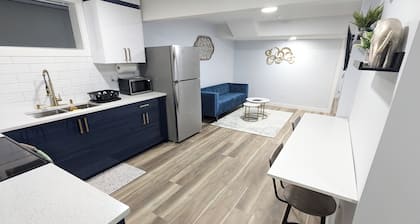 Chic 2BR Suite | Kitchen, Laundry, Near Elk Island & West Edmonton Mall