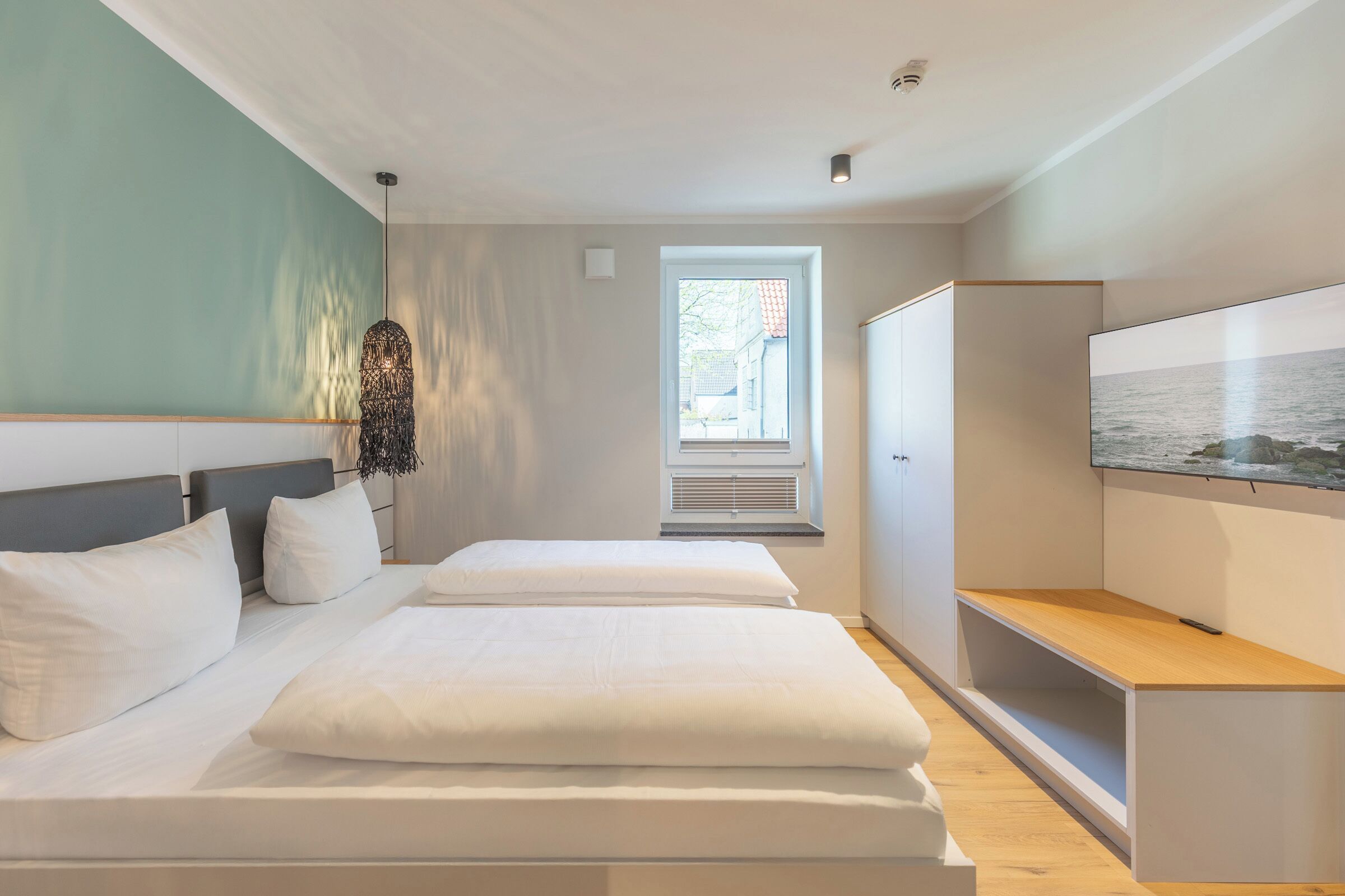 2 habitaciones, cuna de viaje, wifi gratis y ropa de cama 
