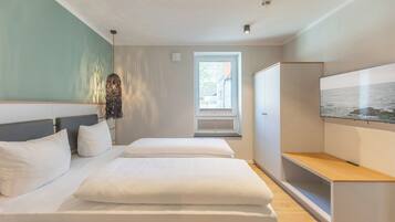 2 quartos, berço de viagem, Wi-Fi de cortesia, roupa de cama