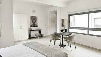 1 chambre, fer et planche Ă repasser, Wi-Fi, draps fournis