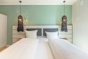 1 makuuhuone, vauvan matkasänky, ilmainen Wi-Fi, vuodevaatteet