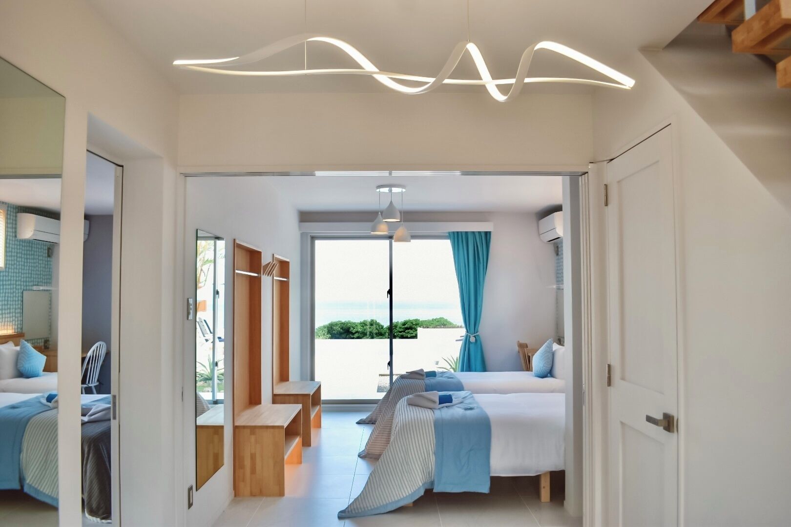 Deluxe-Villa, Meerblick | Schreibtisch, kostenloses WLAN