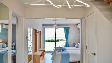 Deluxe-Villa, Meerblick | Schreibtisch, kostenloses WLAN