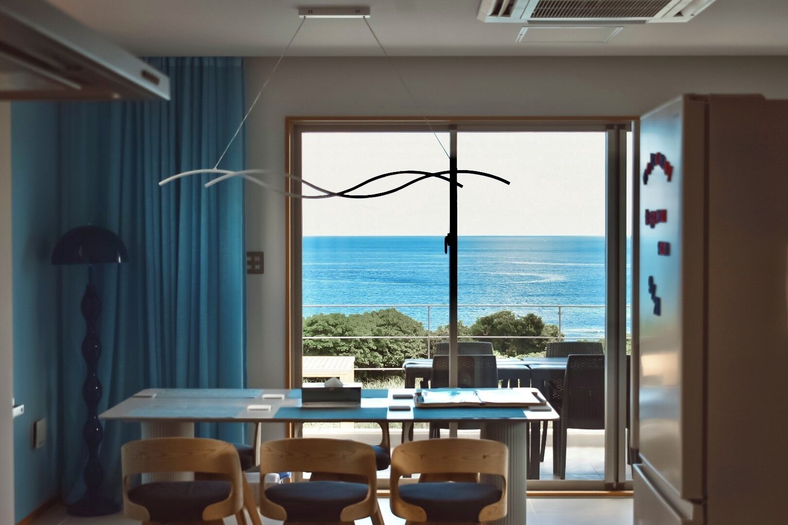 Villa, 3 soverom, havutsikt, ved basseng (Nami) | Oppholdsområde