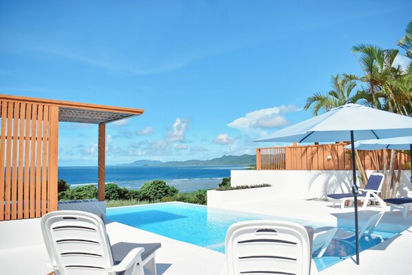 Villa Deluxe, vue océan | Terrasse/Patio