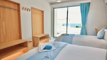 Villa Deluxe, vista al océano | Escritorio y wifi gratis