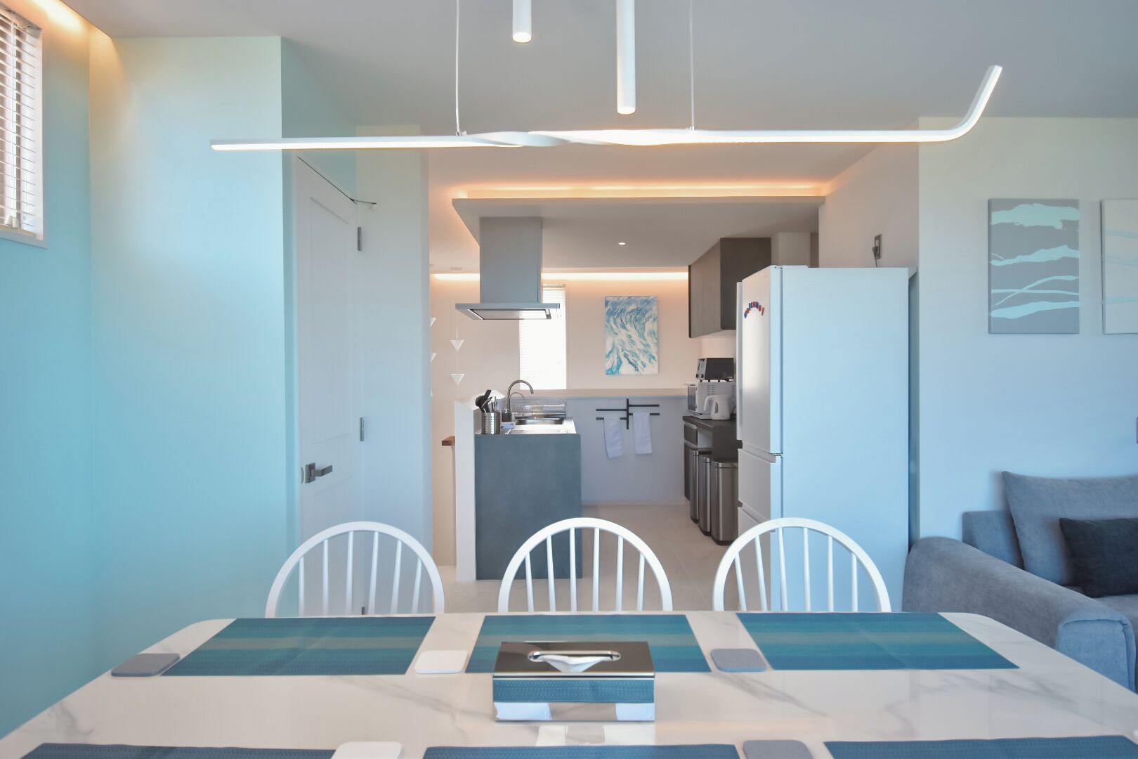 デラックス ヴィラ オーシャンビュー | リビング エリア