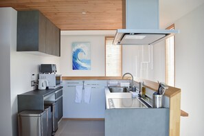 Villa – premier, havutsikt | Eget kjøkken | Kjøleskap, mikrobølgeovn, ovn og kokeplater