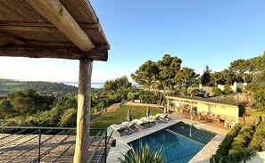 AuĂenpool, beheizter Pool