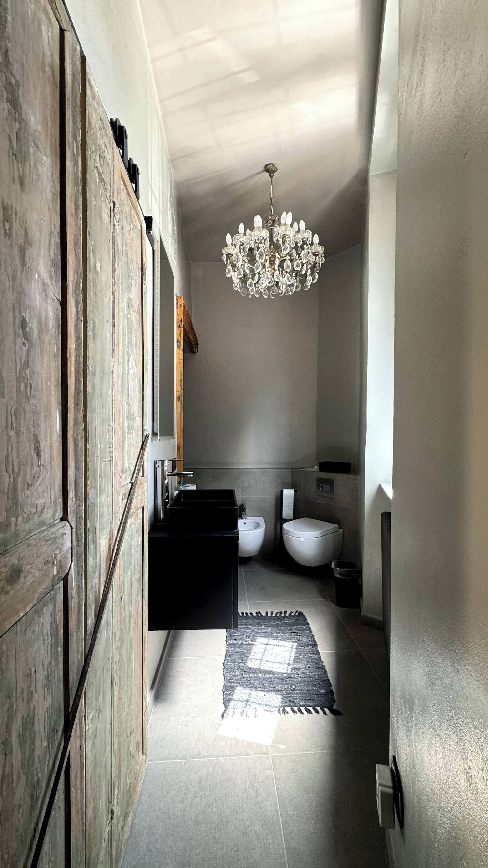 Ferienhaus, 1 Schlafzimmer, Raucher, Balkon | Badezimmer