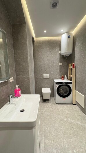 Apartment, Balcony, City View | Bathroom - Blue Boutique Apartments 3 (Tirana)