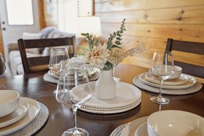 Dining - A Dream Romance by Beyond Expectations | 1BR Cabin w/ Hot Tub & Fireplace (Sevierville)