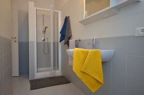 Dusche, Handtücher