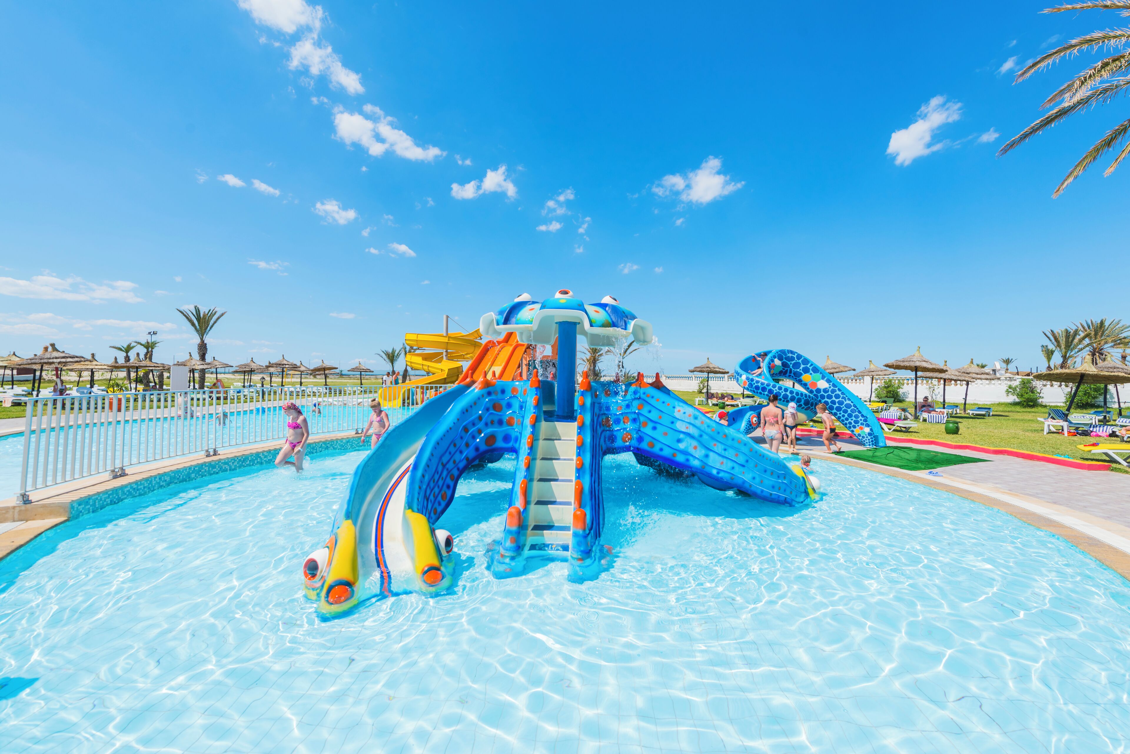 Indoor pool, seasonal outdoor pool
