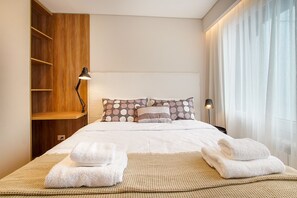 1 bedroom, free WiFi, bed sheets - Suite Center Bariloche 7 (San Carlos de Bariloche)