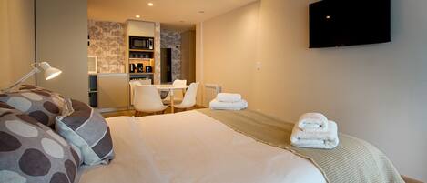 1 Schlafzimmer, kostenloses WLAN, Bettwäsche