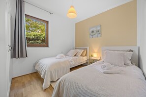 3 bedrooms, iron/ironing board, travel cot, free WiFi