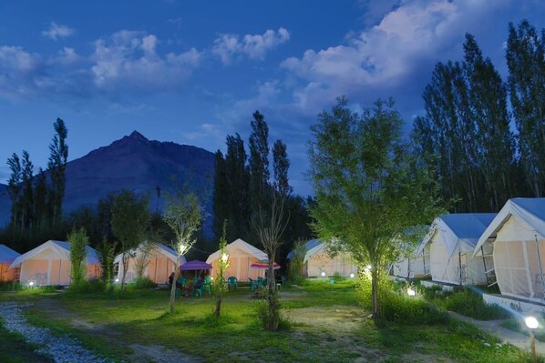 Voorkant van accommodatie