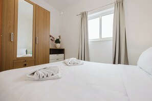 1 Schlafzimmer, Bügeleisen/Bügelbrett, kostenloses WLAN, Bettwäsche