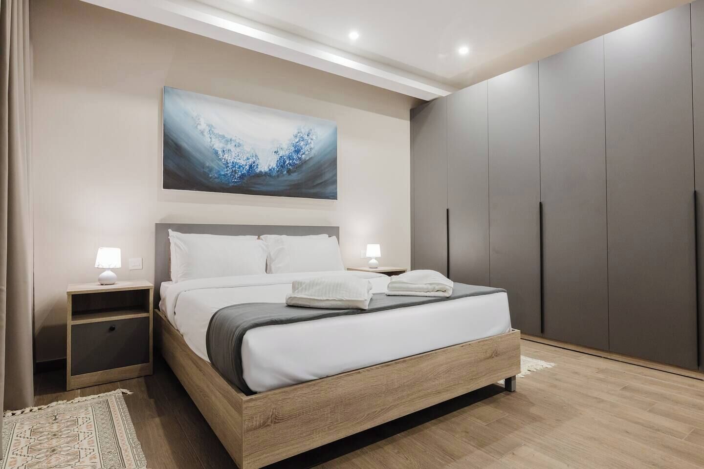 3 bedrooms, iron/ironing board, free WiFi, bed sheets