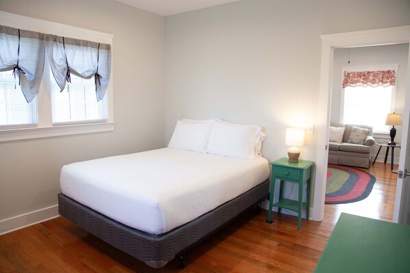 3 bedrooms, iron/ironing board, travel cot, WiFi