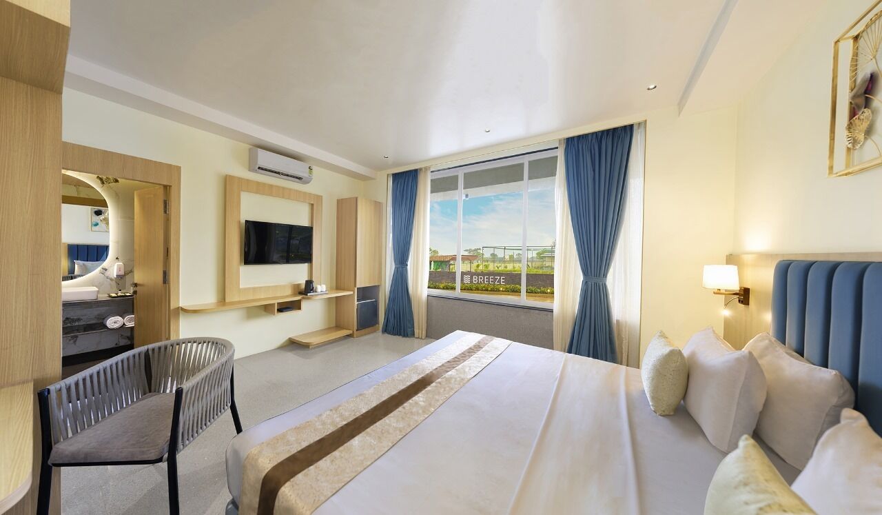 Quarto luxo | Wi-Fi de cortesia, roupa de cama