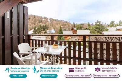 In the heart of the resort, for 8 people