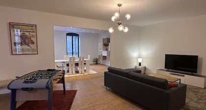 Moderno apartamento en Moulins, 4 pers, todo incluido