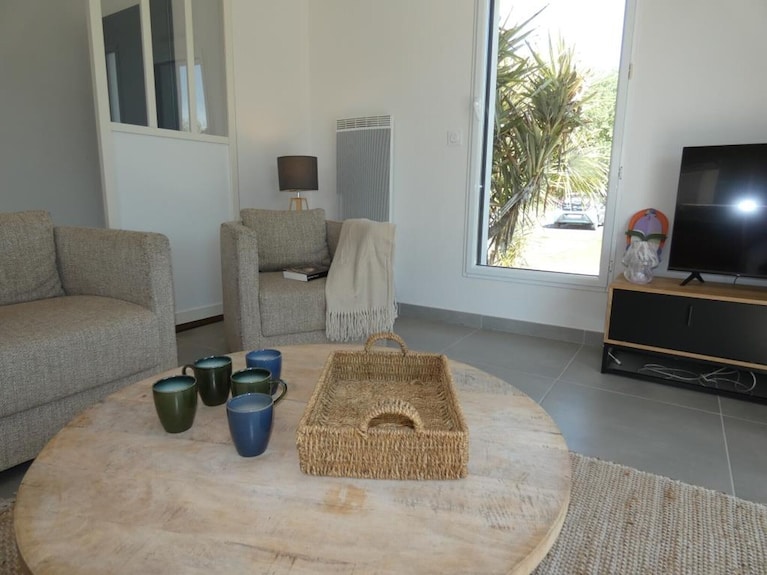 Maison Familiale à Notre-dame-de-monts Pour 8 Pers., Terrasse Et Jardin - Notre-Dame-de-Monts