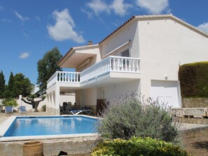 Pool - House in Roses with private pool and view for 7 people. (Roses)