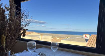 Renovierte T3 Villa, 4 Pers., Meerblick, Klimaanlage, WLAN, Port Leucate