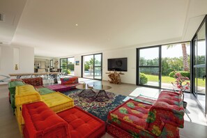 Living area - Adorable property with high-end interior for 10 people (Roquebrune-sur-Argens)