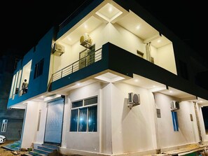 Fassade der Unterkunft