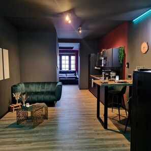 Smart-TV og stereoanlegg