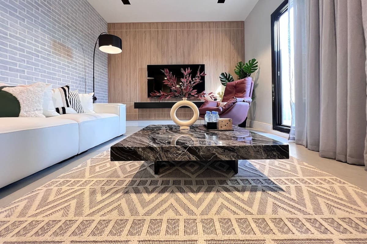 Appartement, 3 chambres | Coin séjour