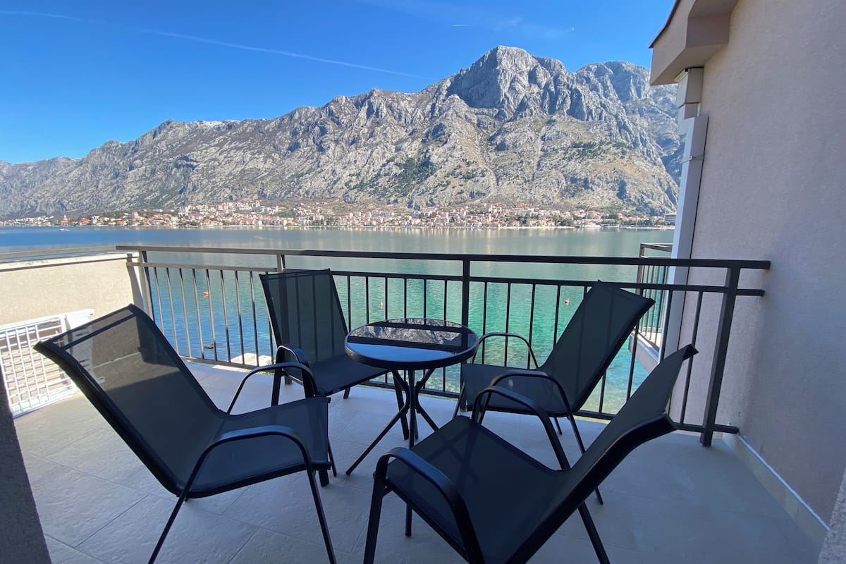 Appartement Lune de Miel | Vue depuis le balcon