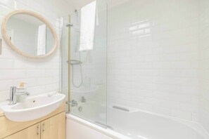 Shower, hair dryer