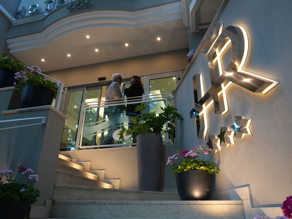 Entrée de l’hébergement