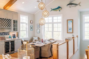 Dining - Waterfront Escape w/ Private Beach + EV Charger (White Stone)