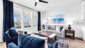 Living area - The Grove Juniper 234 - 1 Bedroom - Lazy River - Seascape Resort (Miramar Beach)