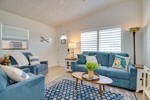 Apartment (2 Bedrooms) | Interior - Dogs Welcome, Steps to Beach: Cocoa Beach Retreat! (Cocoa Beach)