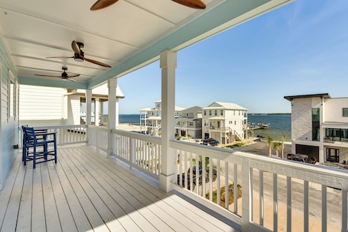 Steps to Beach: New Navarre Home w/ Ocean Views!