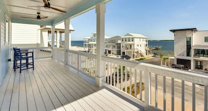 Steps to Beach: New Navarre Home w/ Ocean Views!
